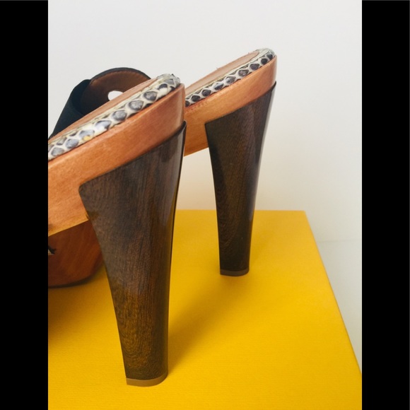 🎉HP🎉FENDI Chunky Platform Heels 🔥RARE - Picture 9 of 15